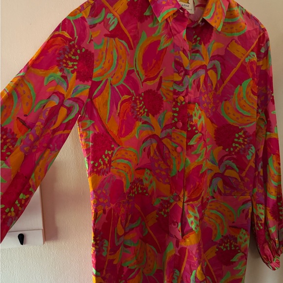 Farm Rio Multicolor Floral Romper - Picture 10 of 11